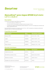 SecuOne pre-tape 2,2 mm - FT
